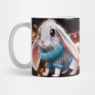 Cute Rabbit Drawing Mug